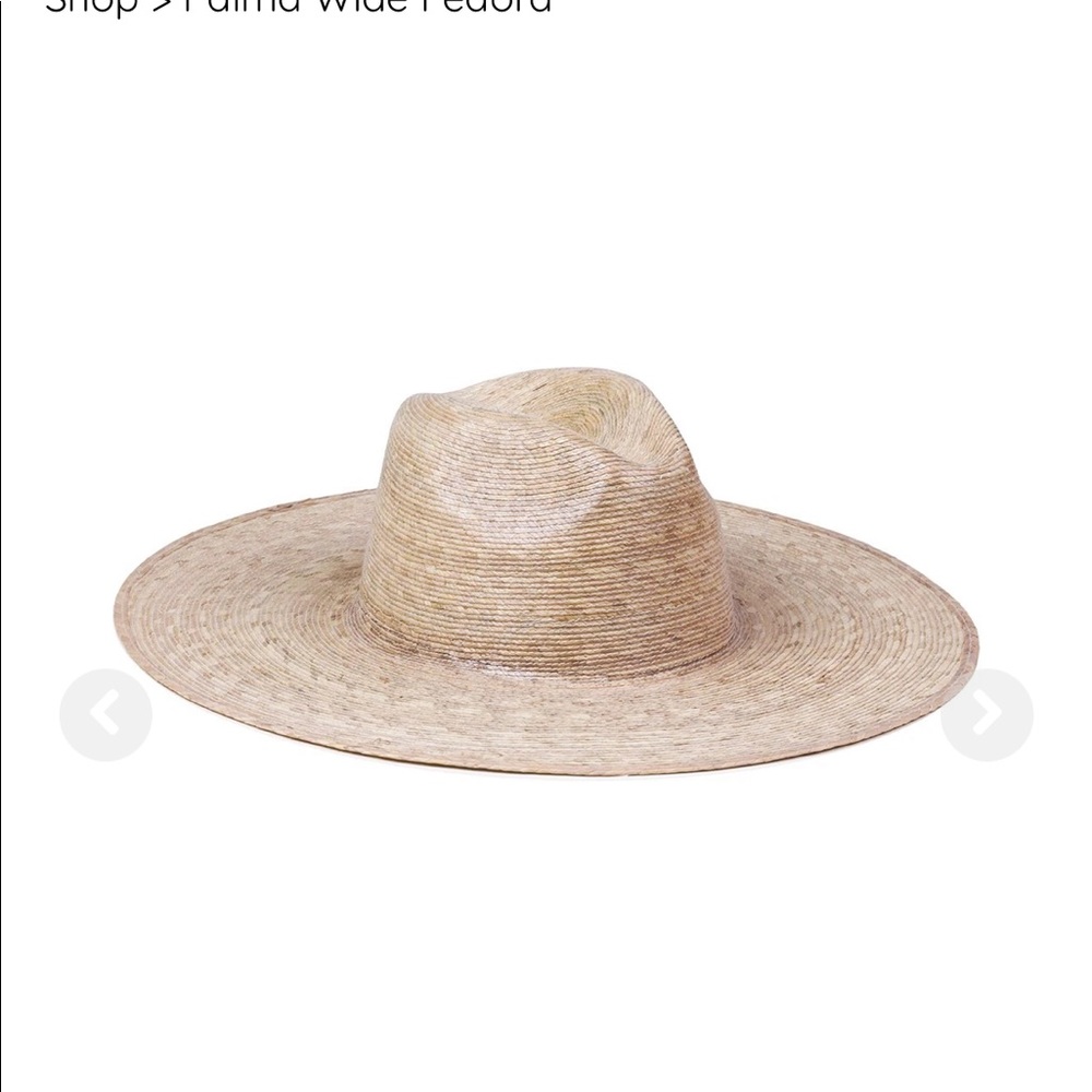 Palma Wide Fedora Lack of Color